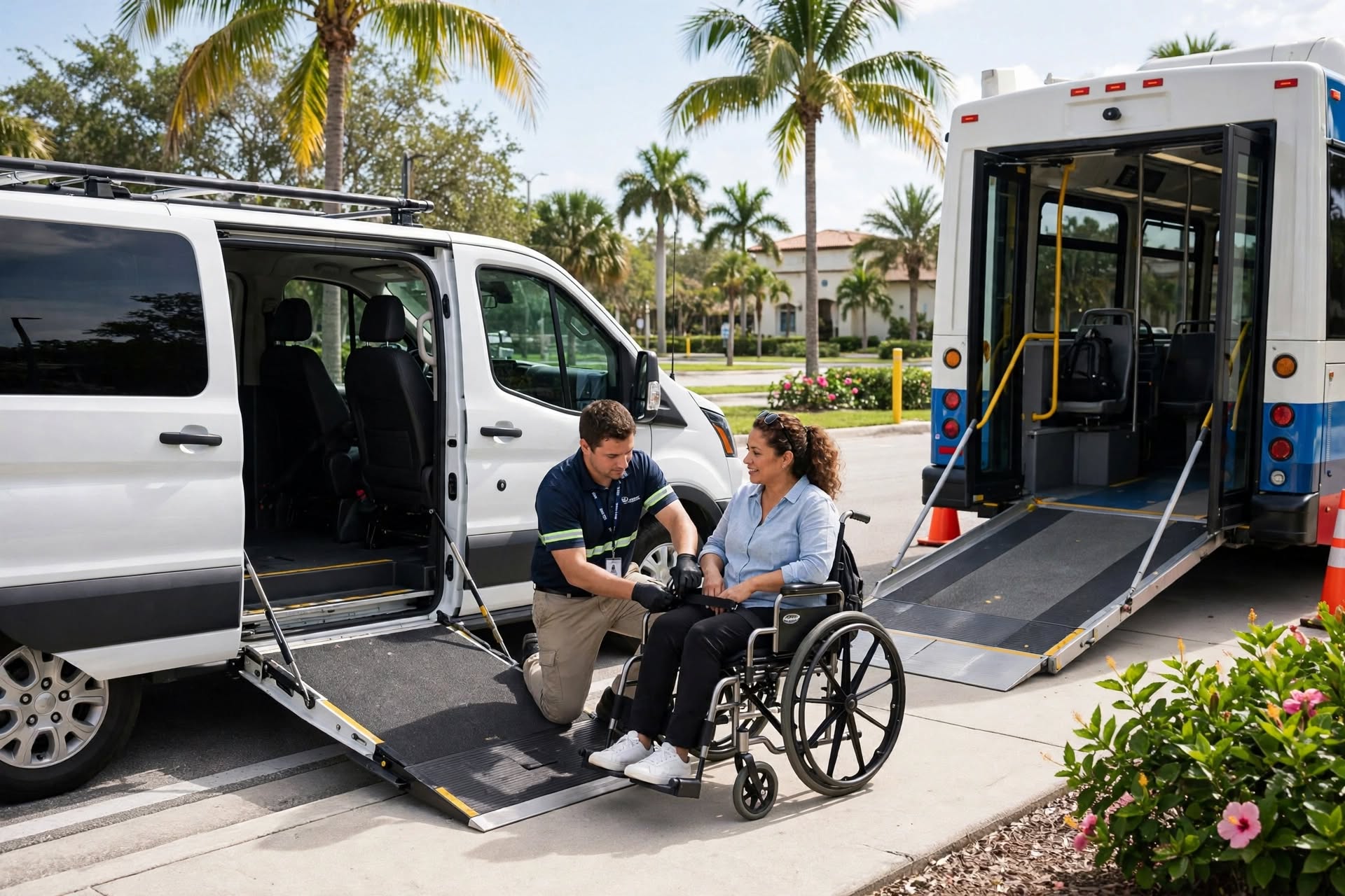 Wheelchair Transportation in Florida Vehicle Types, Boarding, & Ride Preparation